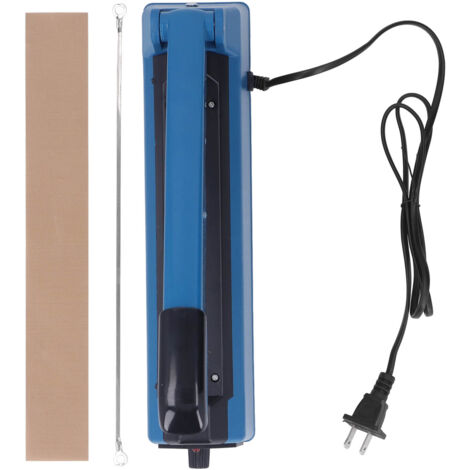 Sceau Thermique Manuel 200 Type 2mm pour Sacs Plastique, Machine de Soudure à Main avec Prise US 110V (1/5)
