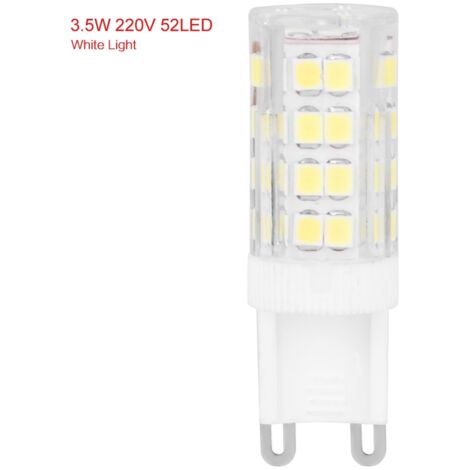 Source Lumineuse LED G9 3.5W Dimmable 220V, Blanc Froid, pour Plafonnier Cristal ou Lampe Décoration (1/5)