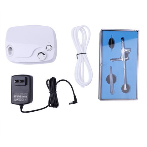 Compresseur d'Air Mini Portable 100-240V pour Maquillage et Décoration de Gâteaux (1/5)