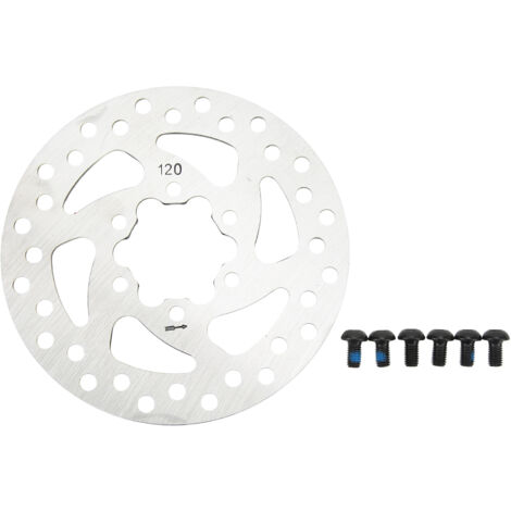 Frein à disque pour trottinette électrique en acier inoxydable, 6 trous avec vis - Pièce de rechange (1/5)