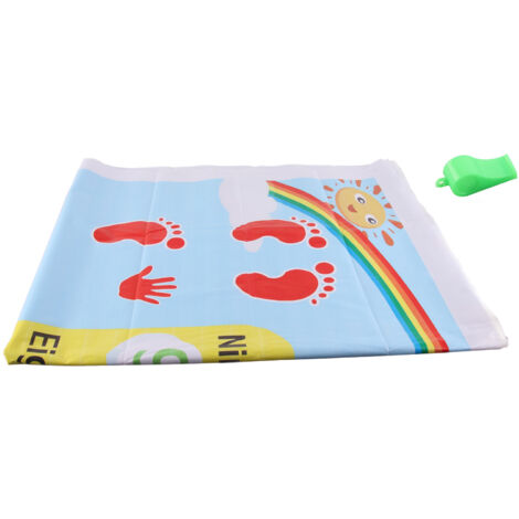 Tapis de Jeu d'Éveil Bébé Imperméable 2.8x1.2m - Tapis à Ramper Enfant Motricité Maison