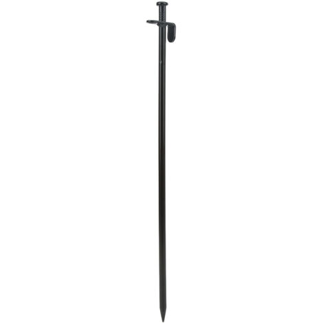 Piquet de tente extérieur robuste en acier pour camping, toile et auvent - 40 cm (1/5)