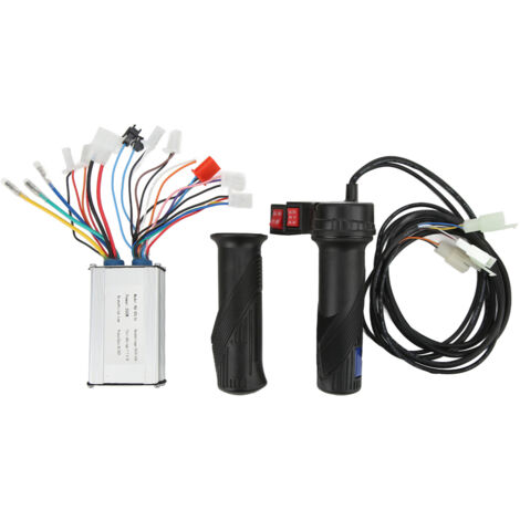 Contrôleur de Vitesse 350W pour Vélo Électrique avec Fonction Marche Arrière et Poignée d'Accélérateur 3 Vitesses - Compatible 24V/36V (1/5)