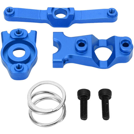 Ensemble de direction en alliage d'aluminium pour Traxxas E Revo VXL Summit 1/16 - Pièces de rechange bleues (1/5)