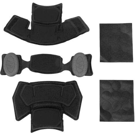 Sous-casque de protection avec mousse à mémoire de forme, coussinet interne pour casque, accessoire noir (1/5)