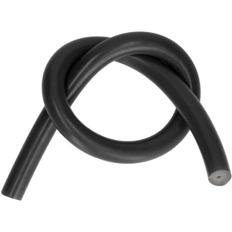 Bande de lancement latex 14mm pour pêche sous-marine, tube élastique 0.5m noir pour fusil harpon