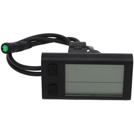 Écran LCD pour Vélo Électrique - Ordinateur de Vélo avec Compteur de Vitesse et Odographe - Compatible 24V, 36V, 48V