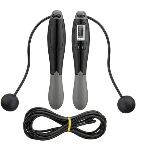 Corde à Sauter Professionnelle avec Compteur Digital - PVC Durable pour Entraînement Intérieur/Extérieur (1/5)
