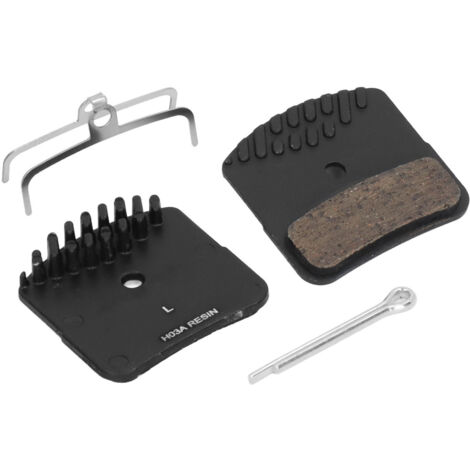 1 Paire de Plaquettes de Frein à Disque Résine Silencieuses et Durables pour VTT - Compatible SHIMANO M8120 M7120 M6120 (1/5)