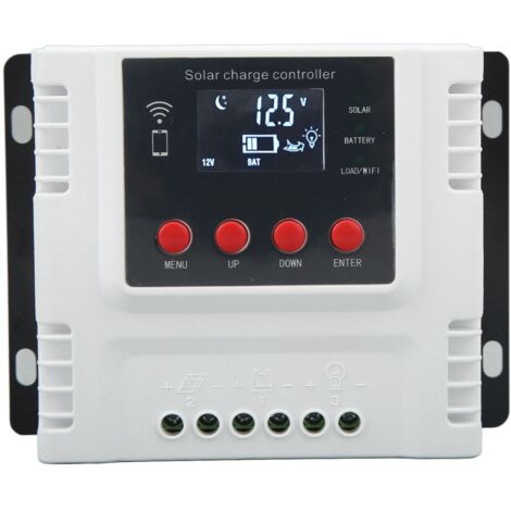 Régulateur Solaire MPPT 10A pour Camping-Car, Bateau, Villa et Extérieur