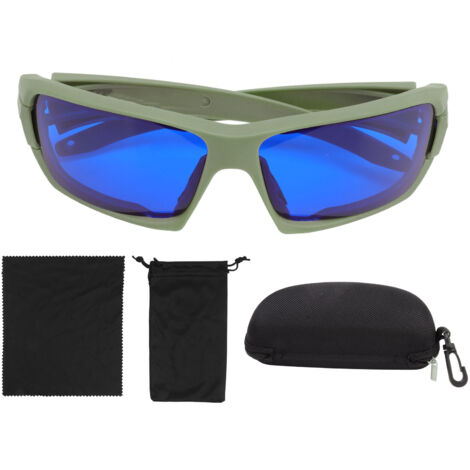 Lunettes de recherche de balles de golf avec protection UV HD et anti-vent pour cyclisme extérieur vert OD (1/5)