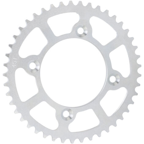 Pignon de transmission en acier 45T pour chaîne 420, accessoire pour quad et moto. (1/5)