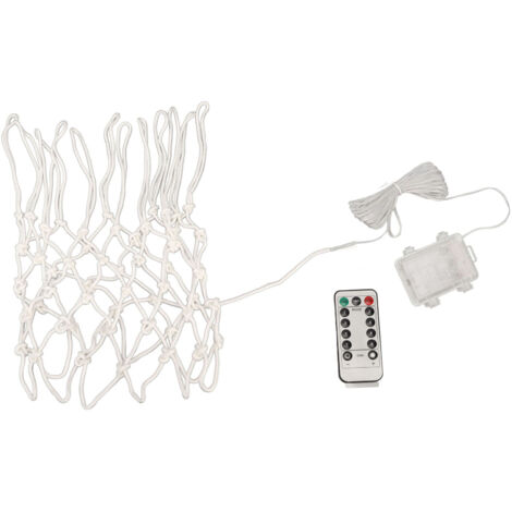 Filet de Basketball LED avec Télécommande, Lumière à Bandes Réglable pour Terrain Extérieur Nocturne (1/5)