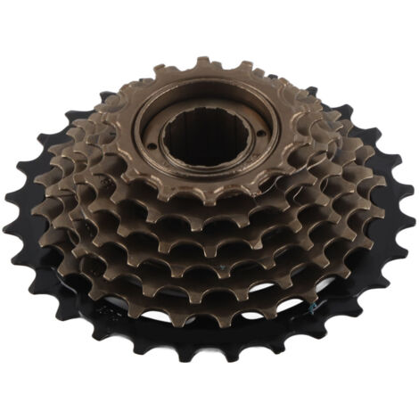Cassette 7 vitesses en alliage titane universelle pour VTT, vélo route et vélo pliant, système de rotation précis. (1/5)