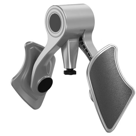Matériel de Fitness Cuisses EVA Antidérapant avec Métal pour Hommes Gris (1/5)