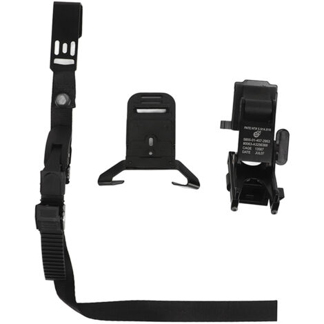 Support de fixation pour casque NVG en alliage d'aluminium, monture pour jumelles de vision nocturne, support M88 avec cordon de tirage et embout (1/5)