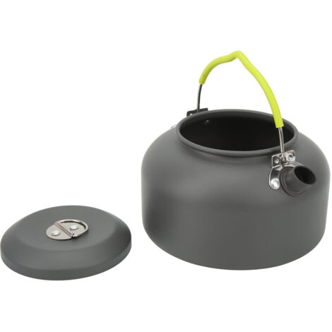 Bouilloire de Camping 1,3L en Alliage d'Aluminium Anodisé Résistant à la Haute Température pour Thé et Café en Plein Air (1/5)