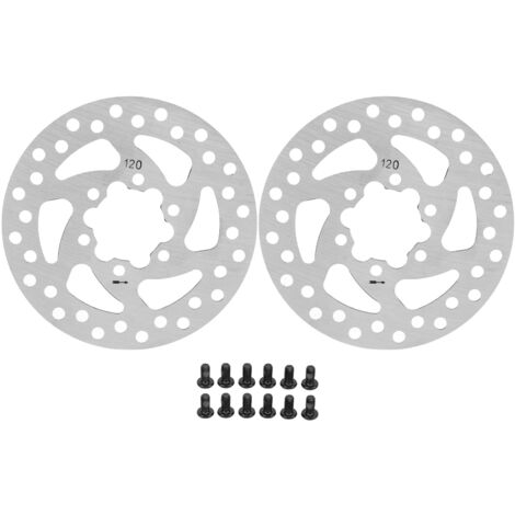 Disque de frein 120mm pour VTT - Rotor de frein à disque avec vis - Compatible vélo de montagne (1/5)