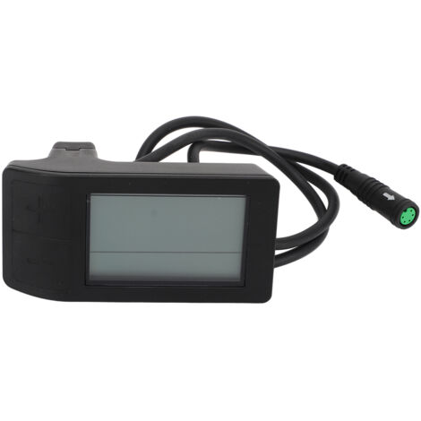 Compteur LCD étanche pour vélo électrique, connecteur 5 broches compatible contrôleur Bafang 24‑48V