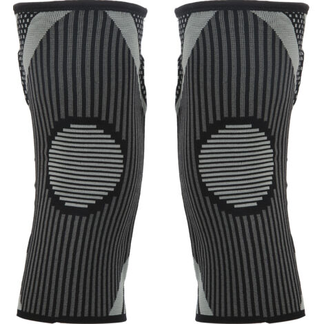 Paire de Genouillères de Sport en Silicone Antidérapant avec Support Élastique pour Course et Basketball (1/5)