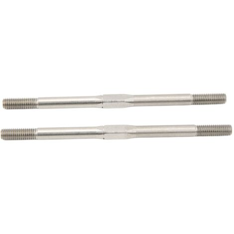 2 Pièces Tirant de Direction pour ARRMA 1/7 1/8, Acier Haute Résistance M5 95mm Anti-Déformation (1/5)