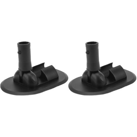 2 Pièces Base de Tente Gonflable PVC à Rotation 180° pour Canoë Kayak et Bateau à Moteur (1/5)