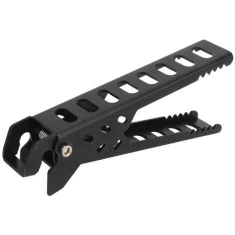 Pince de Prise pour Casserole et Poêle, Support Chaud pour Plats, Clip de Sûreté Noir (1/5)