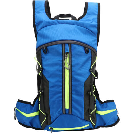 Sac à Dos Pliable 20 L En Nylon Hydrofuge – Ultra Léger 160 G, Multi-poches, Pour Rando, Vélo, Voyage, école
