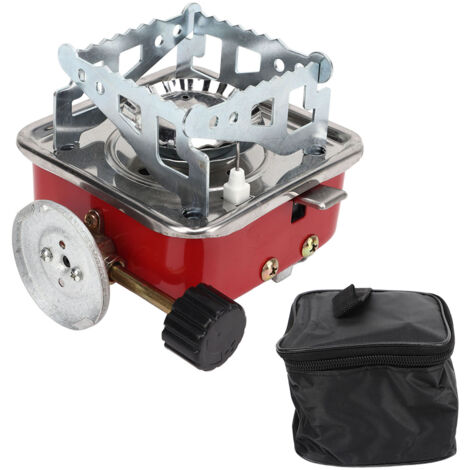 Réchaud de Camping 2800W à Allumage Électronique, Portable au Butane avec Sac de Rangement pour Pique-nique et Barbecue en Extérieur (1/5)
