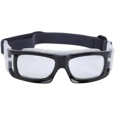 Lunettes de protection polyvalentes Anlorr pour basketball, football, badminton et tennis (noir) (1/5)