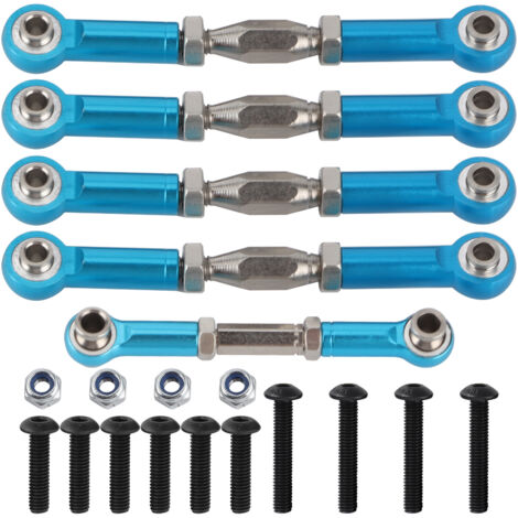 5 pièces/Set de Biellettes en Alliage d'Aluminium pour REDCAT XTE 1/10, Pièces Détachées RC Voiture Jouet (1/5)