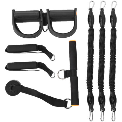 Camfosy Bandes De Résistance Multifonction – Rameur Élastique – Exercices Jambes, Abdos, Bras – Léger Et Portable – 450g – TPE + Mousse