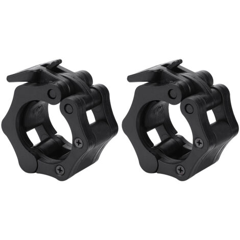 Collier Spinlock 50mm pour Barres d'Haltères et Poids de Fitness, Sécurise les Disques d'Entraînement (1/5)