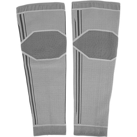 1 Paire de Genouillères Auto-Chauffantes à l'Armoise, Douces et Élastiques en Nylon pour Soulagement des Douleurs et Récupération (1/5)