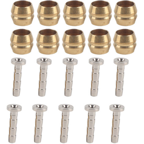 10 Pièces Insert pour Connecteur Olive de Frein à Disque Hydraulique - Pièce de Rechange BH90 (1/5)