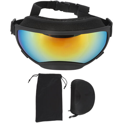 Lunettes de protection UV anti-buée pour grand chien, ajustables et résistantes au vent - Sécurité oculaire en extérieur (1/5)