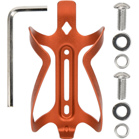 ZTTO Support de bouteille d'eau en alliage d'aluminium pour VTT, porte-gourde vélo de montagne, rack orange (1/5)