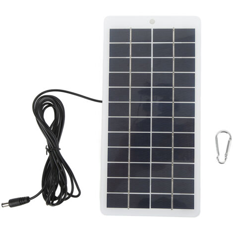 Panneau Solaire Portable 5W 12V Haute Efficacité pour Éclairage Public et Feux de Signalisation (1/5)