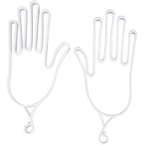 2 Pièces Étireur de Gant de Golf en Plastique, Accessoire de Soutien Multifonction (Blanc) (1/5)