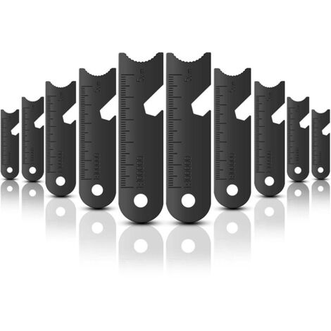 10 Pièces Grattoir Silex Allume-feu pour Camping Randonnée Survie Urgence (1/5)