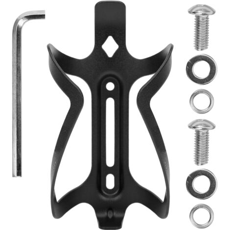 Support de bouteille d'eau en alliage d'aluminium pour vélo de montagne, porte-gourde ZTTO noir (1/5)