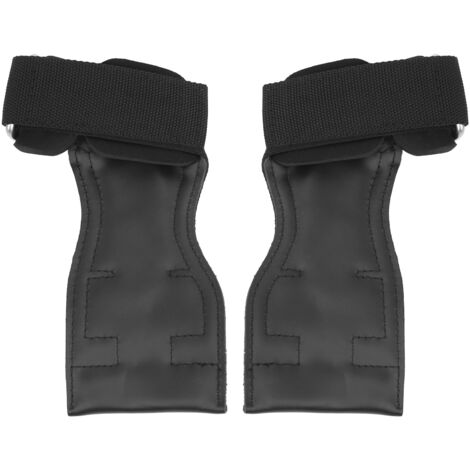 1 Paire de Gants d'Entraînement en Cuir Synthétique pour Tractions et Haltères, Protège-Mains et Poignets (1/5)