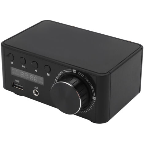 Amplificateur Audio Bluetooth 5.0 50W Mini, pour Enceintes PC et Téléphone, Alimentation DC 9‑24V, Haute Fidélité