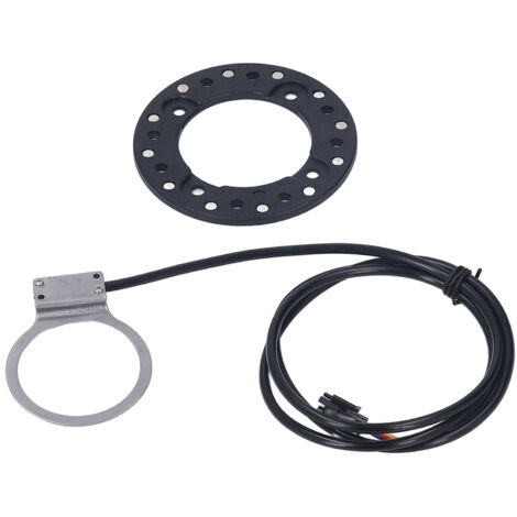 Capteur d'Assistance Électrique pour Vélo, Double Circuit Magnétique Léger et Compact, Booster d'Impulsion Étanche et Anti-Poussière (1/5)