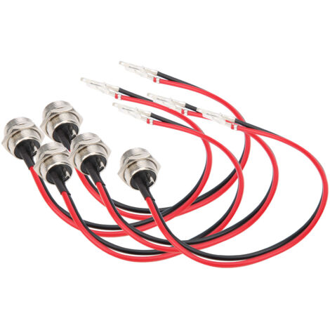 5 pièces connecteur de charge rond 3 broches avec bouchon pour trottinette électrique (1/5)