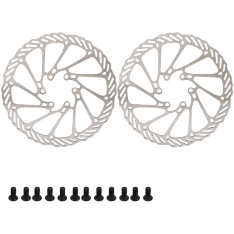 2 Disques de Frein à Disque pour Vélo 160mm - Léger, Dissipation Thermique Rapide, Acier Haute Dureté pour VTT (1/5)