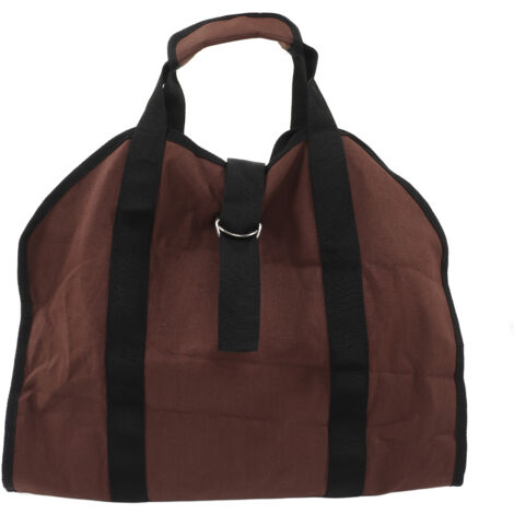 Portable Sac de Transport à Bois Grande Capacité en Tissu Oxford pour Intérieur et Extérieur (1/5)