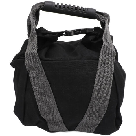 Sac d'entraînement Fitness Poids Lourd avec Poignées Noir pour Musculation et CrossFit (1/5)