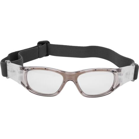 Lunettes de sport pour enfants et ados, ajustables pour football, cyclisme et basket, accessoire gris (1/5)