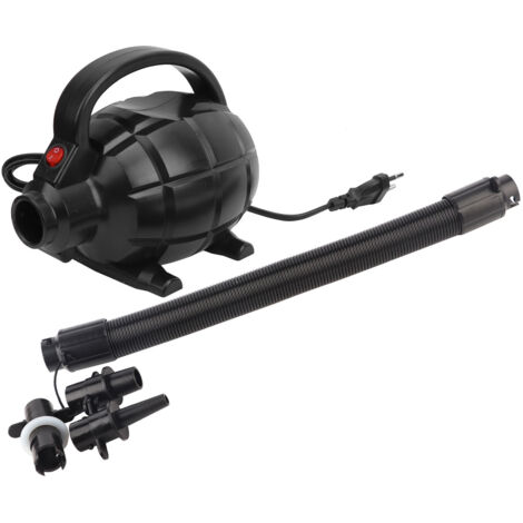 Pompe à air électrique 600W portable pour bateau gonflable, matelas et radeau - Prise EU 220‑240V (1/5)